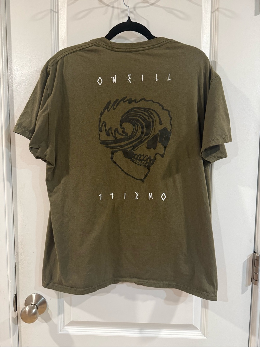 O'Neill Olive Green Short Sleeve Logo Tee